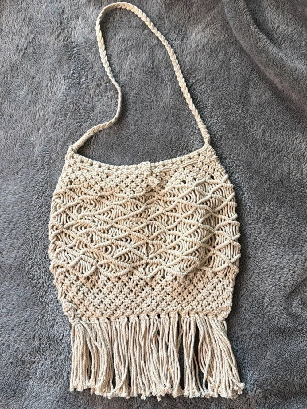 Urban Outfitters handwoven macramé